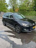 Volkswagen Tiguan 2.0 TDI 103KW 4MOTION DSG 2013 Zwart, Auto's, Automaat, 4 cilinders, Elektrische stoelverstelling, Zwart