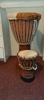 Djembe, Ophalen, Trommel