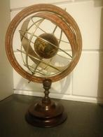 OUDE ITALIAANSE ARMILLARIUM PLANETARIUM MOOIE STAAT 36X25 CM, Gebruikt, Ophalen of Verzenden, Interactief, Italië