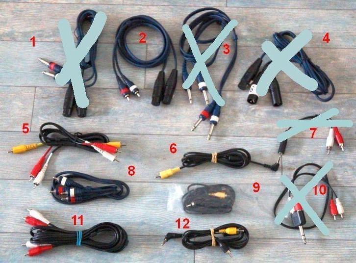Pro Audio/Video/AV/XLR/Camera/SVHS/Microfoon/Insertie kabels, Muziek en Instrumenten, Kabels en Stekkers, Nieuw, Apparatuur, Ophalen of Verzenden