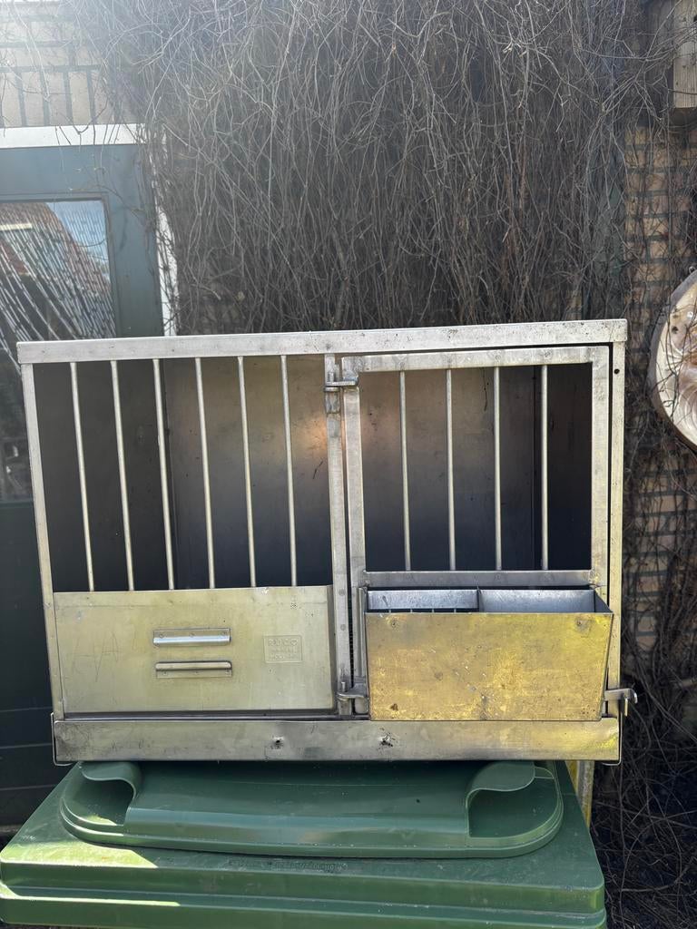 RVS Konijnen / Cavia kooi!, Kooi, Gebruikt, 75 tot 110 cm, Cavia