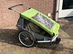 Croozer Kid for 2 fietskar, compleet, Ophalen, Gebruikt, Opvouwbaar, Kinderkar