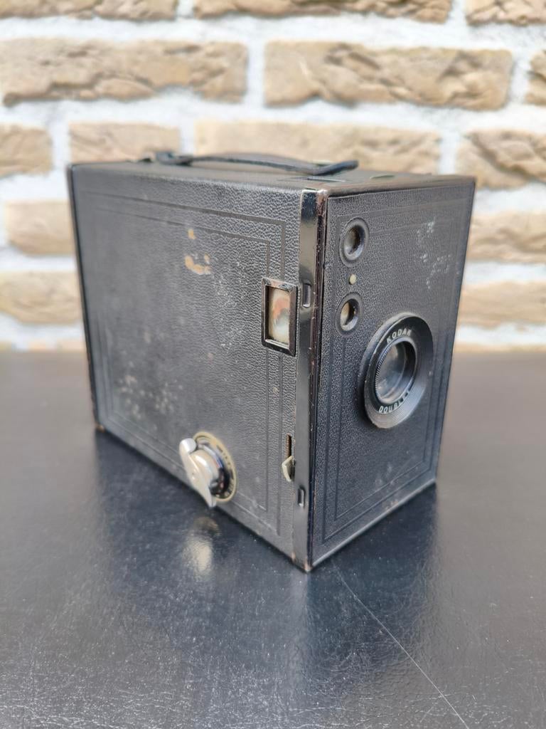 EASTMAN KODAK No. 2A Camera met Kodak Doublet lens, Audio, Tv en Foto, Fotocamera's Analoog, Ophalen of Verzenden, Niet werkend