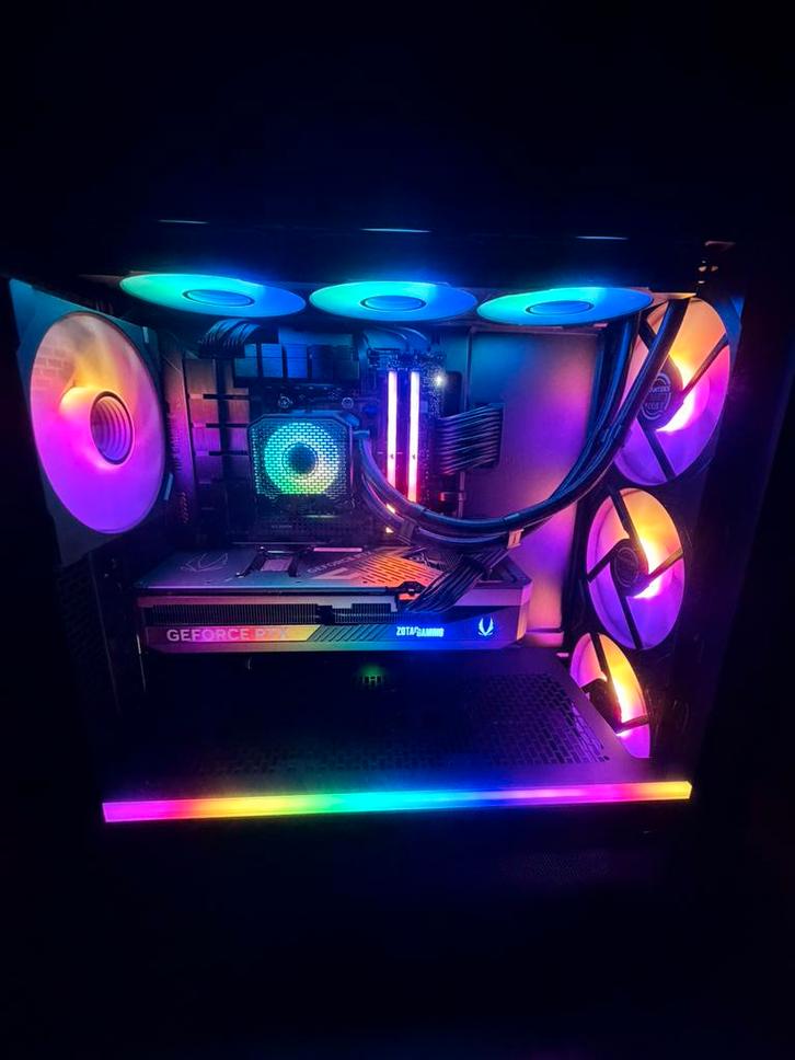 Gaming-PC, AMD Ryzen 7 9800X3D, RTX 5080, 32GB, 2TB,, Computers en Software, Desktop Pc's, Nieuw, 4 Ghz of meer, SSD, 32 GB, Met videokaart