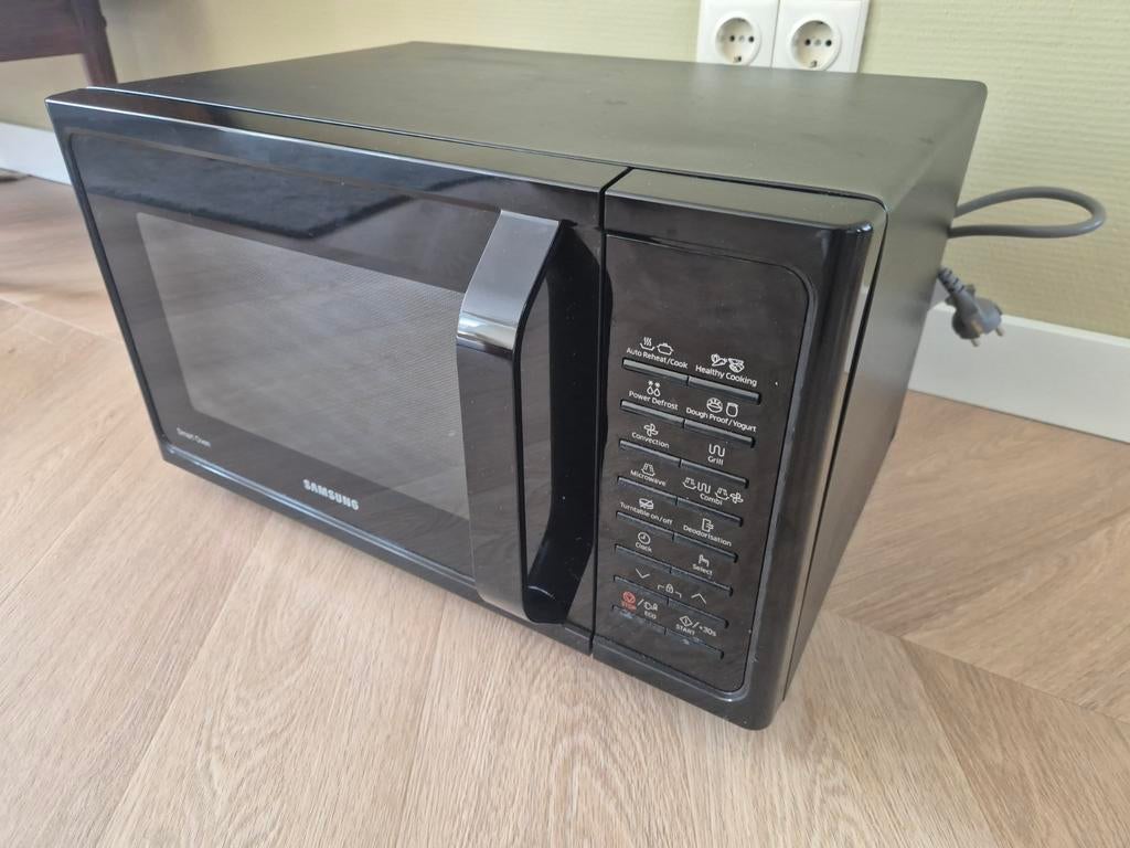 Samsung MC28H5015AK Combimagnetron - Beste uit de test, Witgoed en Apparatuur, Magnetrons, Zo goed als nieuw, Vrijstaand, Combimagnetron