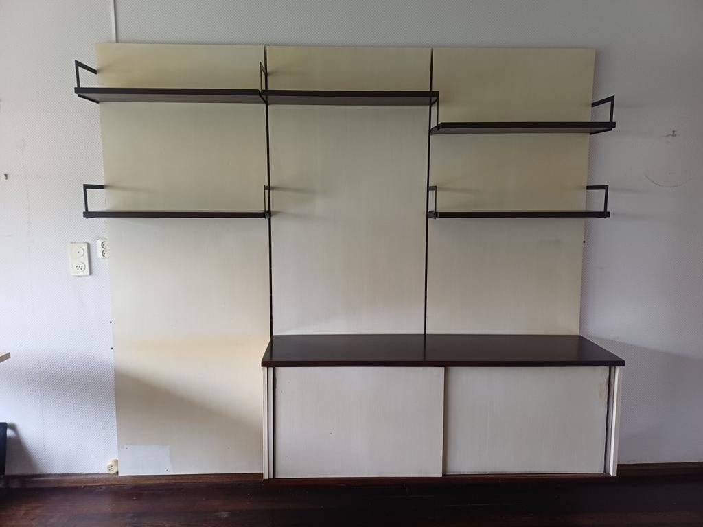 Japans wandsysteem (Cees Braakman), 250 tot 300 cm, Teakhout, Ophalen of Verzenden, 150 tot 200 cm