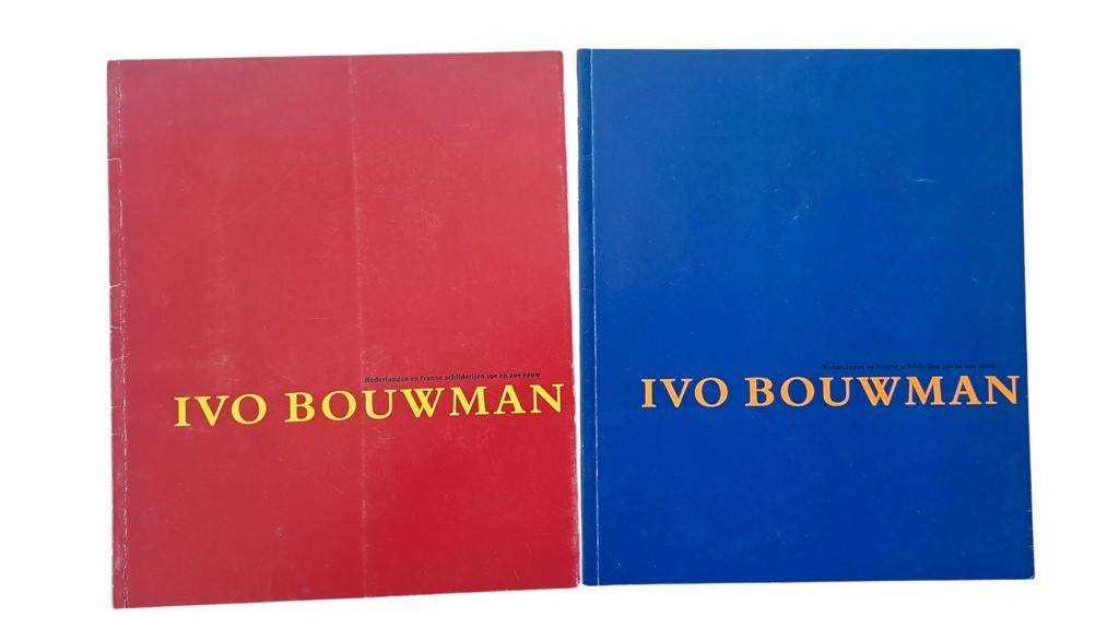 Ivo Bouwman kunstcatalogi 1997 & 1998 Nederlandse en Franse, Ophalen of Verzenden, Gelezen