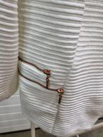 -	dames jasje maxielle wit geribbeld,, Ophalen of Verzenden, 'T Olde Gre-j, Info@toldegrej.nl, Endepoelstraat 20f Didam