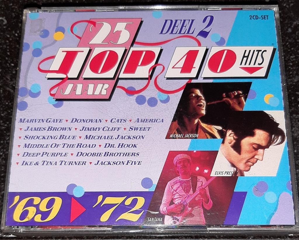 25 jaar top 40 hits deel 2  2cd, Ophalen of Verzenden, Zo goed als nieuw, Pop, Boxset