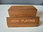 LP houder hout Now Playing LP Standaard platenhouder display, Ophalen of Verzenden, Nieuw in verpakking, 12 inch, Poprock