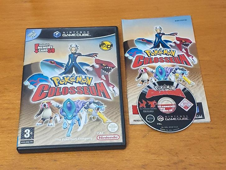 GameCube | Pokemon Colosseum | HOL, Spelcomputers en Games, Games | Nintendo GameCube, Gebruikt, Avontuur en Actie, 1 speler, Vanaf 3 jaar
