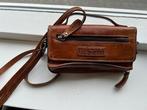 Hill Burry Leren Tasje - Bruin met Veel Vakken (21x10cm), Overige merken, Gebruikt, Bruin, Ophalen of Verzenden