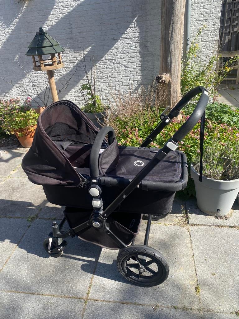 Bugaboo Cameleon kinderwagen zwart, Ophalen, Gebruikt, Bugaboo, Verstelbare duwstang