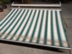 Knikarm zonnescherm 400x300 cm - gebruikt, nog goed, Tuin en Terras, Ophalen, Gebruikt, 250 cm tot 450 cm, Knikarmscherm
