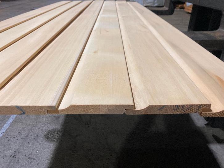 Hardhout-Yellow Cedar–Cedar–planken-rabatdelen-channelsiding, Tuin en Terras, Palen, Balken en Planken, Nieuw, Planken, 180 tot 250 cm