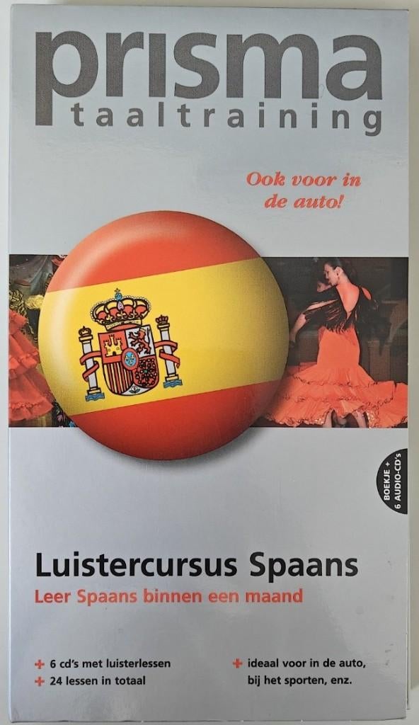 Prisma Taaltraining: Luistercursus Spaans., Ophalen of Verzenden, Alpha, Zo goed als nieuw, Niet van toepassing