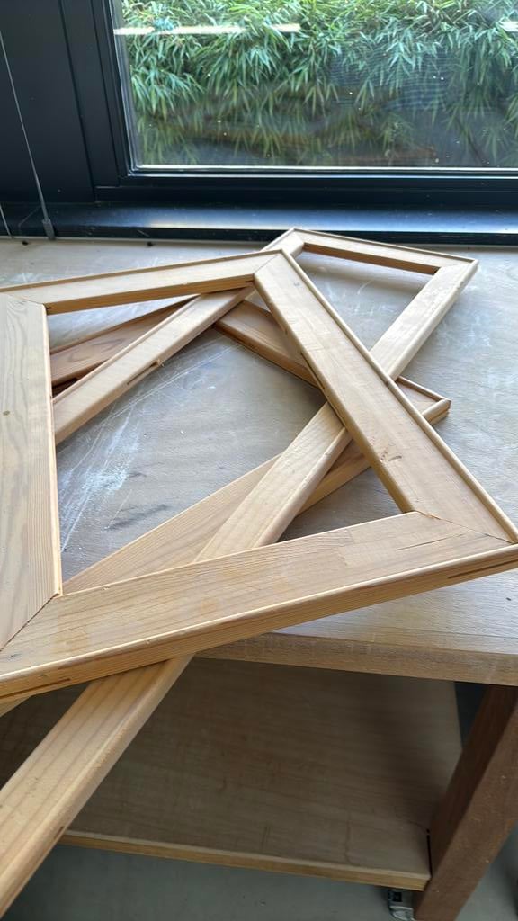 Spielatten diverse maten, Ophalen