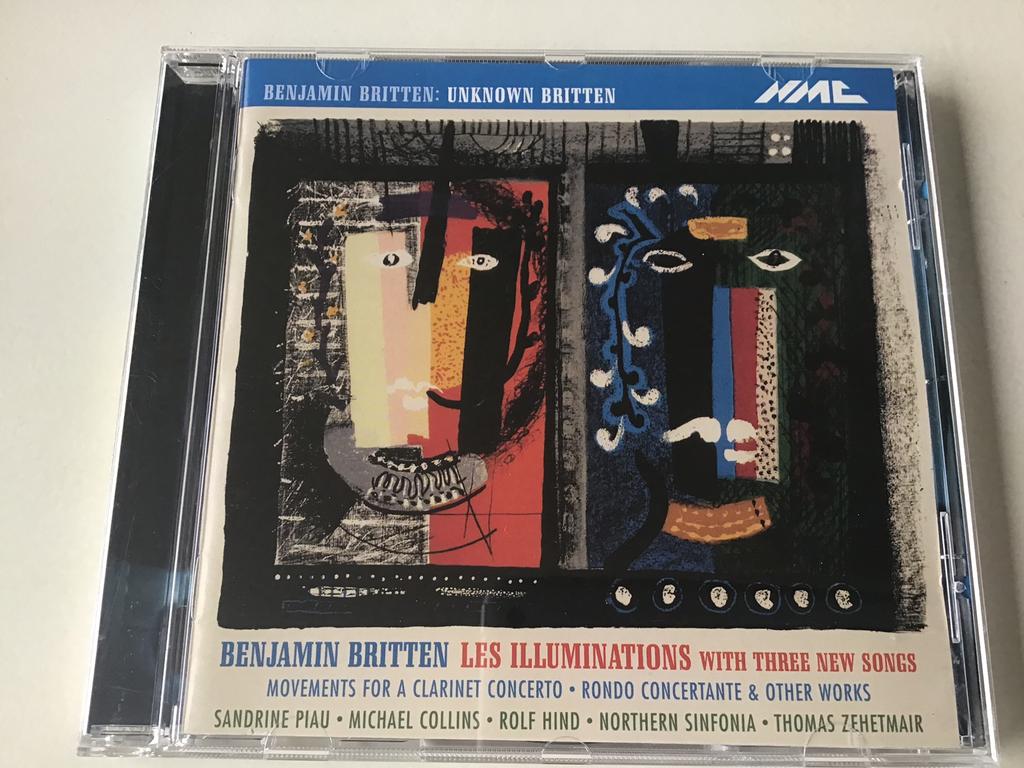 Benjamin Britten Unknown Britten / Les Illuminations, Ophalen of Verzenden, Romantiek, Zo goed als nieuw, Orkest of Ballet
