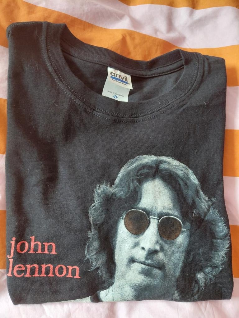 Shirt John Lennon, Ophalen of Verzenden, Nieuw, Zwart