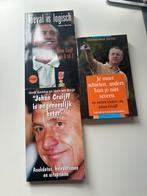 3 boeken mbt Johan Cruijff 14, Ophalen of Verzenden, Gelezen, Overige sporten