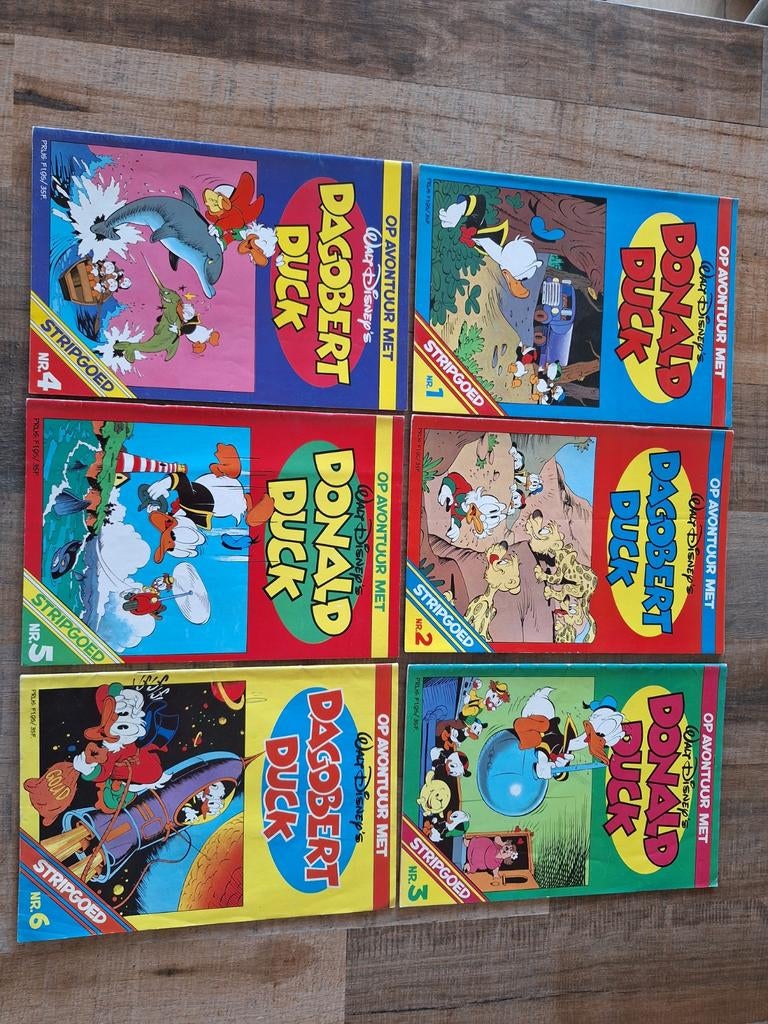 Donald duck stripgoed 1982 1983 1984 1985 1986, Boeken, Meerdere comics, Ophalen of Verzenden, Gelezen, Europa