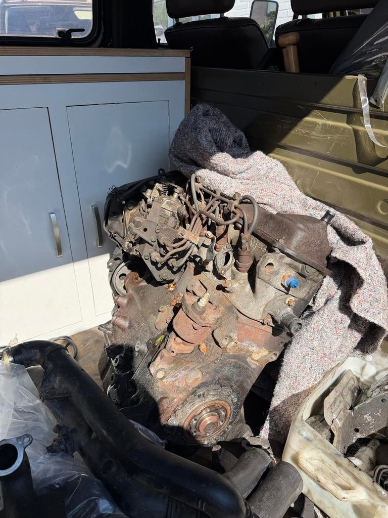 Kaal 1.7 Diesel Motorblok VW Transporter T3 (1988), Auto-onderdelen, Motor en Toebehoren, Ophalen, Gebruikt, Volkswagen