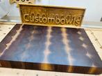 Unieke handgemaakte eindnerf snijplank, Custombowls, Ophalen of Verzenden, Info@custombowls.nl, Wagenberg