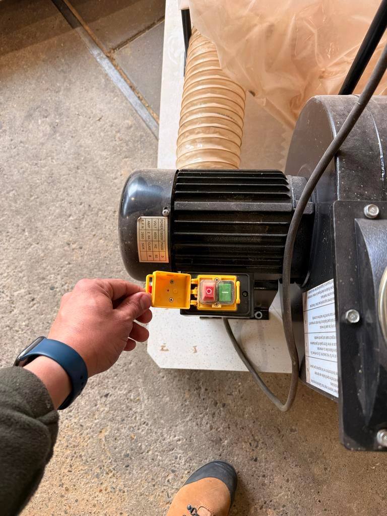 Huvena HU 2 DC Afzuiging Houtbewerking Hobby, Ophalen of Verzenden