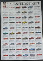 Dubbelzijdige Ferrari Poster 60x83 cm, Rechthoekig Staand, Ophalen of Verzenden, Zo goed als nieuw, Sport