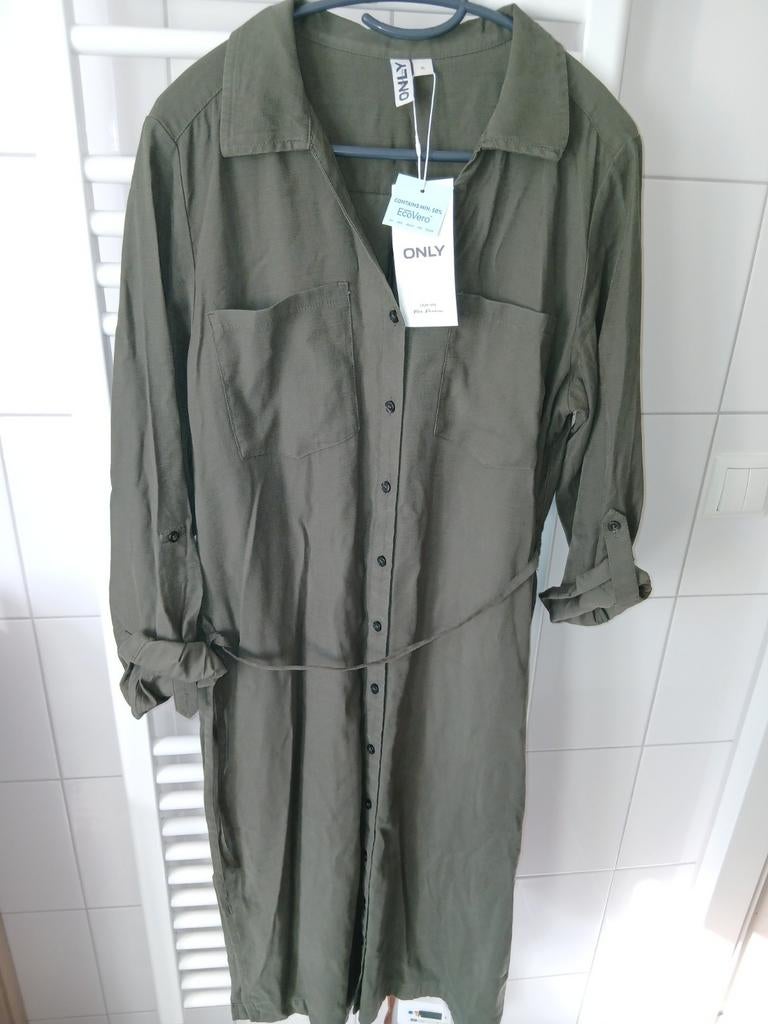 Only doorknoop jurk maat xl, Kleding | Dames, Jurken, Only, Maat 46/48 (XL) of groter, Nieuw, Ophalen of Verzenden