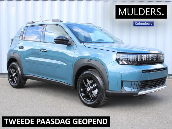 Fiat Grande Panda HYBRID 110 ICON VOORRAAD KORTING, Auto's, Fiat, Te koop, Panda, ABS, Airbags, Airconditioning, Alarm, Android Auto