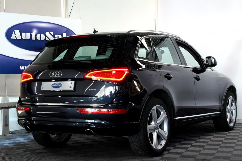 Audi Q5 2.0 TFSI Quattro S-Line 1eEIG ACC LEDER KEYLS STOELV, Automaat, Gebruikt, Bedrijf, Onderhoudsboekje