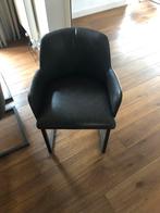 3 eetkamerstoelen, Ophalen, Zo goed als nieuw, Grijs, Vier