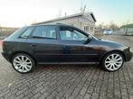 Audi A3 1.8 92KW 5D 2002 Zwart, Auto's, Audi, 125 pk, 4 cilinders, 610 kg, Zwart