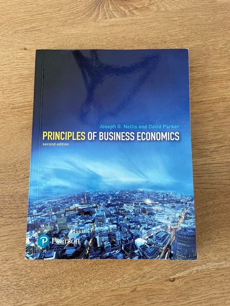 Principles of Business Economics, Ophalen of Verzenden, Beta, Zo goed als nieuw, HBO