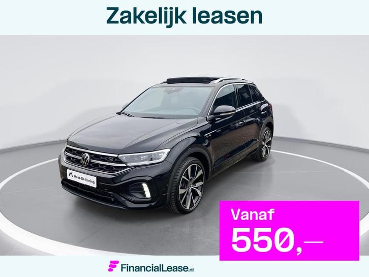 Volkswagen T-Roc 1.5TSI/150PK DSG R-Line · Panoramadak · T, Auto's, Volkswagen, Bedrijf, Lease, Financial lease, T-Roc, ABS, Achteruitrijcamera