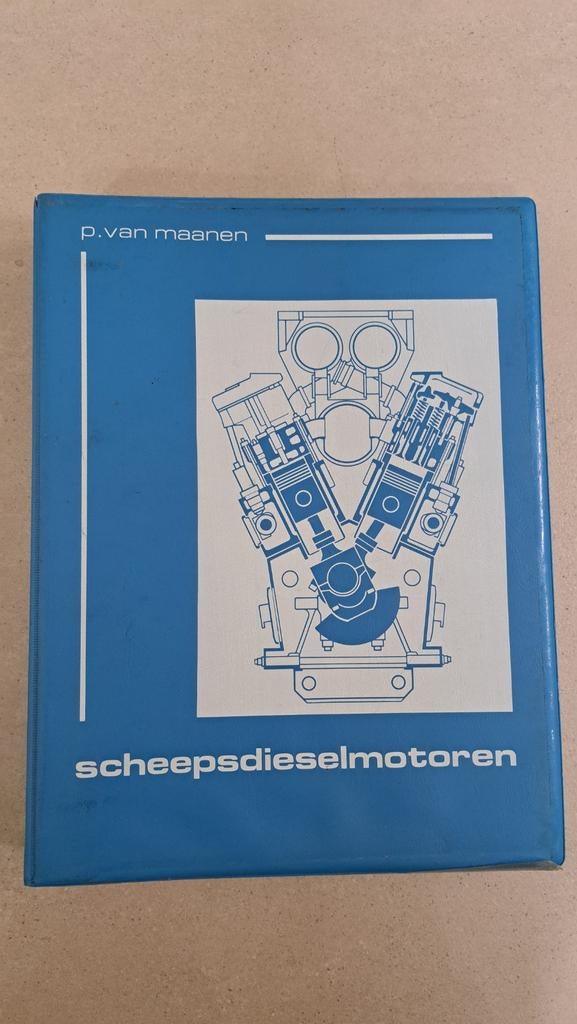 Scheepsdieselmotoren deel 1 - P. van Maanen (HBO), Ophalen of Verzenden
