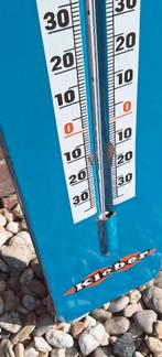 Emaille thermometer van bandenmerk Kléber V10 GT., Ophalen, Reclamebord, Gebruikt, .