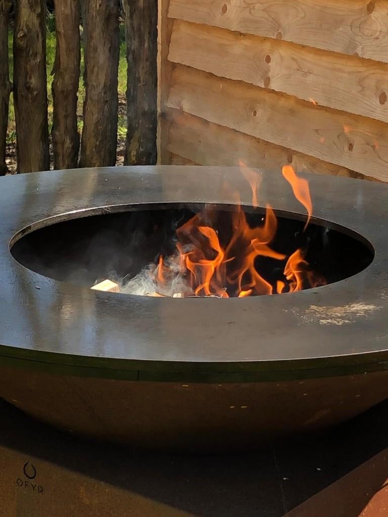 Ofyr BBQ, Ophalen, Gebruikt, Houtskool, Vrijstaand