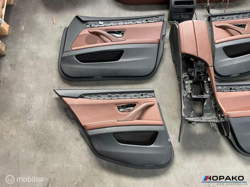 Interieur bruin leder BMW 5 serie F11 F10 | voor/achter verw, Auto-onderdelen, Interieur en Bekleding, Gebruikt, Einsteinlaan 5 rijswijk