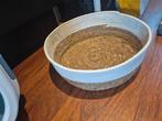 Rattan kattenmandje wit bruin/beige rieten mandje poes kat, Dieren en Toebehoren, Kattenmanden, Ophalen, Zo goed als nieuw, Riet