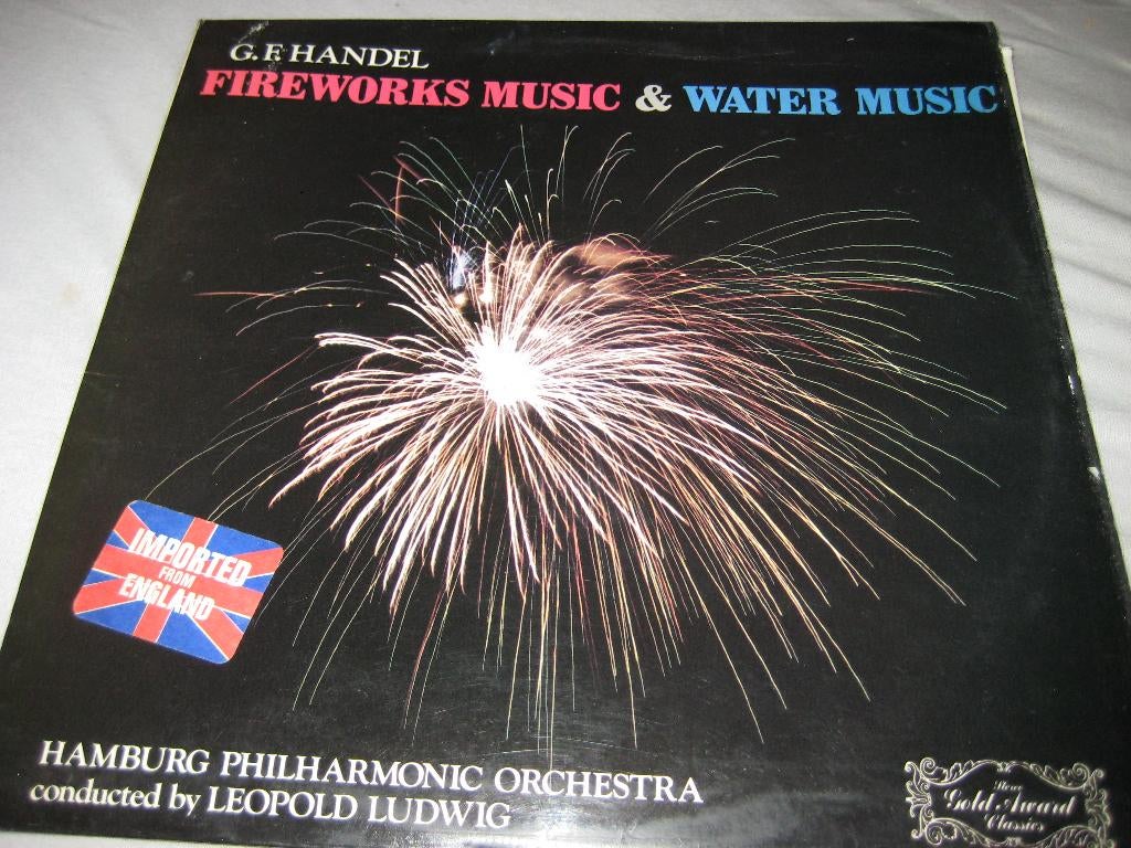 LP, Firework Music + Water Music, G.E. Händel, Cd's en Dvd's, Vinyl | Pop, Ophalen of Verzenden, Zo goed als nieuw, 12 inch