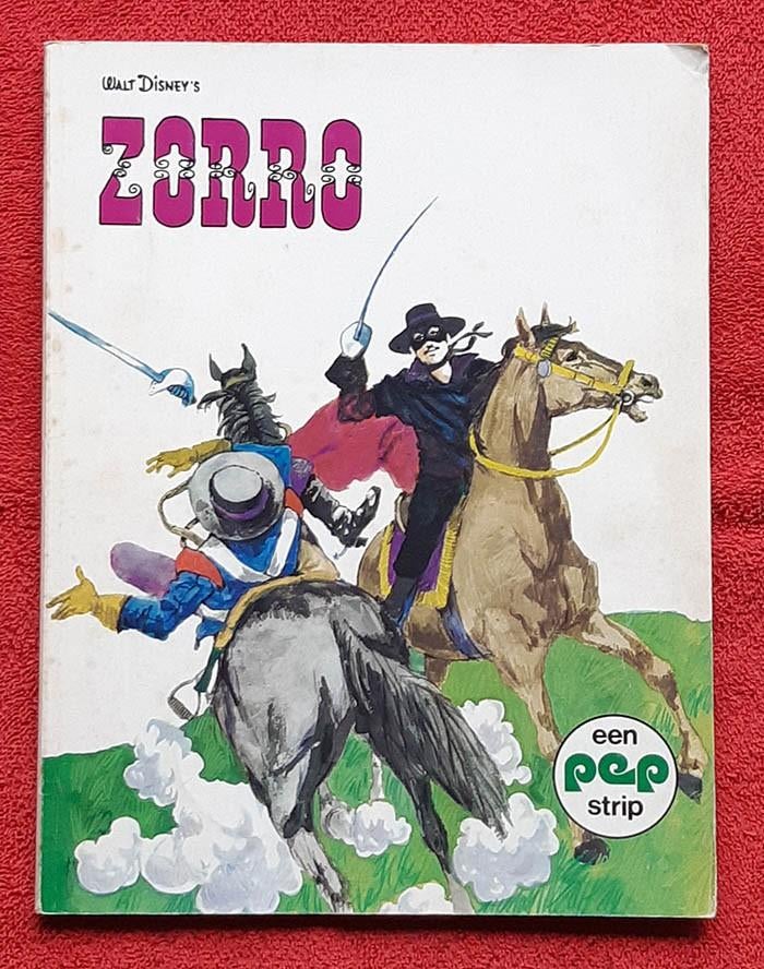 Walt Disney's Zorro. (Een PEP strip, 1973), Boeken, Eén stripboek, Verzenden, Gelezen
