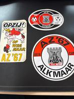 Stickers AZ'67 - 3 stuks uit de late jaren '70, Ophalen of Verzenden, Gebruikt, Sport