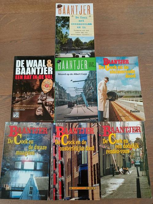 Baantjer Boeken Collectie - 7 stuks, Boeken, Detectives, Gelezen, Ophalen of Verzenden