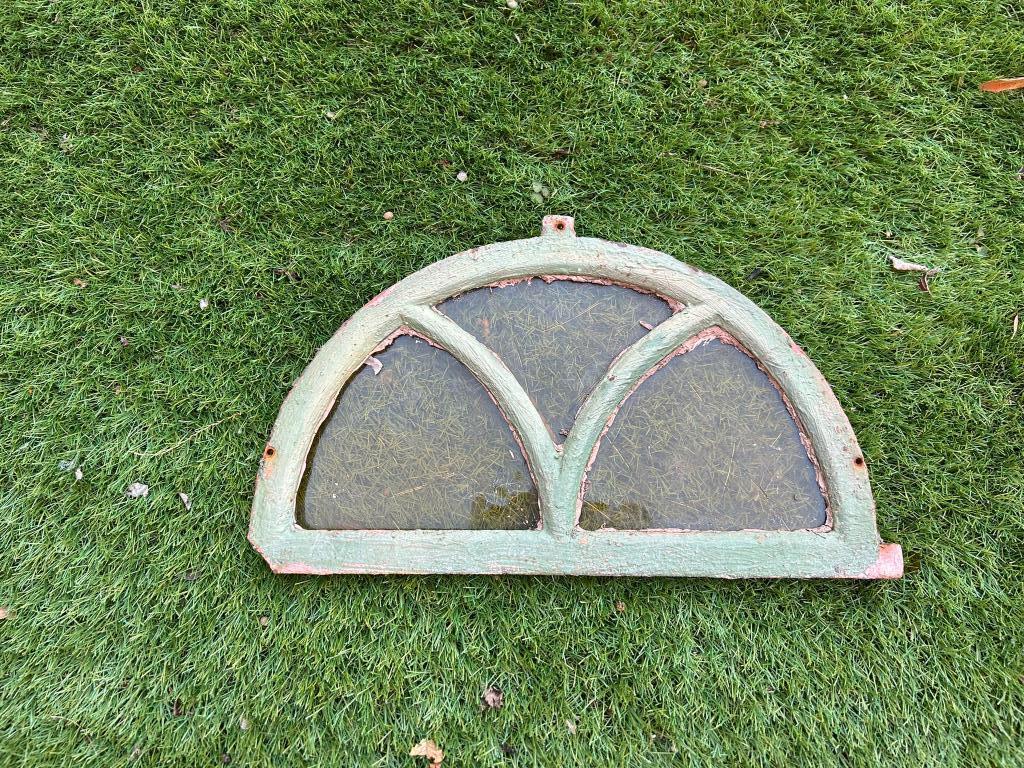 Vintage stalraam, Doe-het-zelf en Verbouw, Glas en Ramen, Gebruikt, Overige typen, Minder dan 80 cm, Minder dan 80 cm, Ophalen