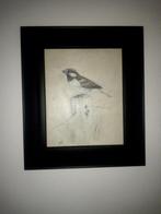 Vogeltjes, olieverf, Antiek en Kunst, Ophalen