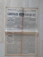 Nieuwe Groninger Courant. Maandag 22 October 1917, Ophalen of Verzenden, Muziek, Film of Tv