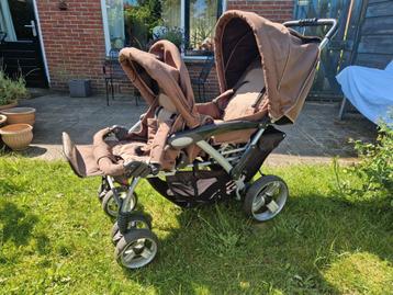 Kees Duowagen buggy Tweeling Tandem Kinderwagen De Luxe beschikbaar voor biedingen
