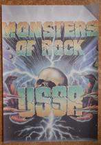 Monsters of Rock USSR poster / affiche Rusland, Gebruikt, Ophalen of Verzenden, Poster, Artwork of Schilderij